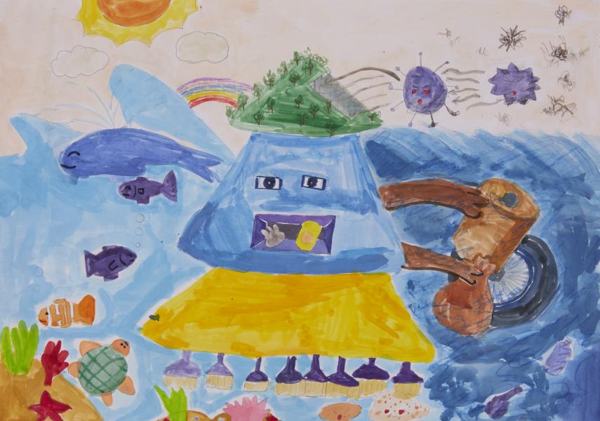 Ocean Cleaner Robot
